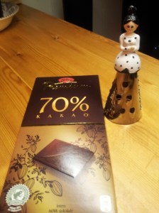 Fikk denne fine sjokoladerivjern i julegave. 