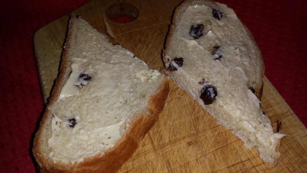 Julekake og godt smør! Det hører sammen <3